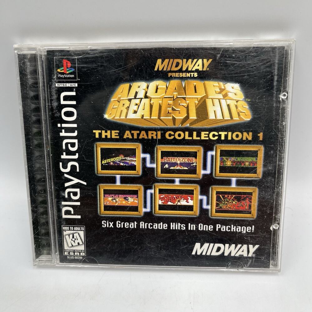 Arcade's Greatest Hits: Atari Collection 1 PS1 - CIB